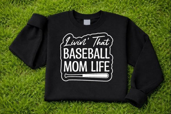 Baseball Mom Life SVG Design: A Closer Look