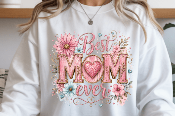 Best Mom Ever PNG: A Stylish Embroidery Choice