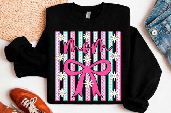 Exploring Striped Mom Coquette SVG for Embroidery