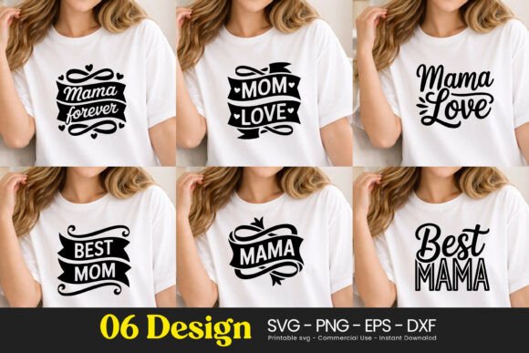 Mama Love Best Mom Quotes SVG PNG Review
