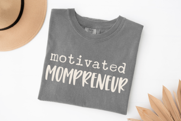 Mom Boss SVG PNG: A Motivated Mompreneur Design