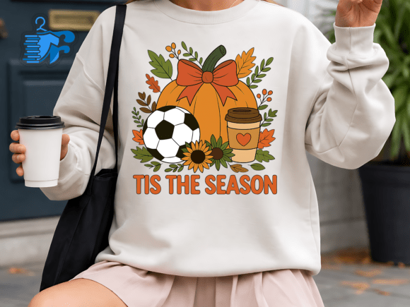 Pumpkin Soccer Mom SVG: A Fall Embroidery Must-Have