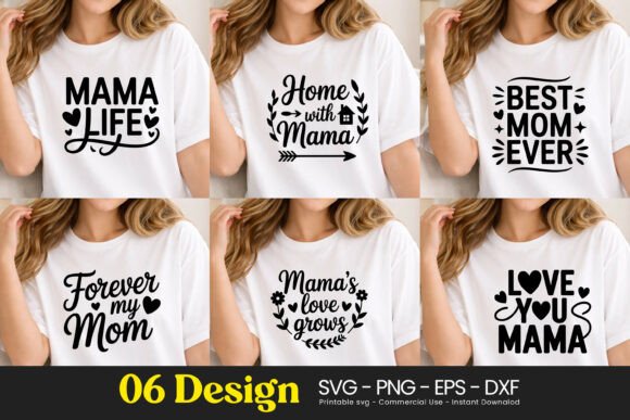 Review: Mama Life Home Best Mom Quotes SVG PNG