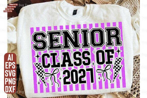 Review: Striped Senior Class of 2027 SVG PNG