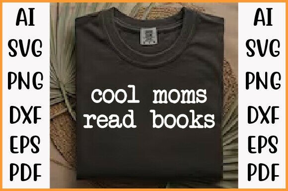 Trendy Retro Mom PNG for Embroidery